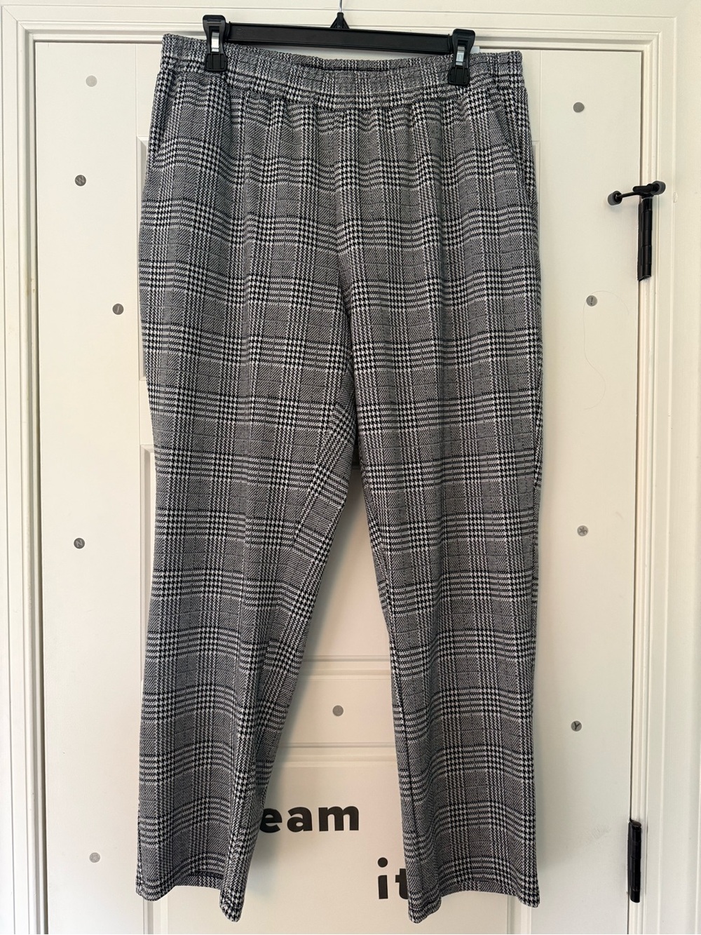 Checkered Pants